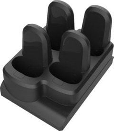 Изображение Zebra CS6080 CORDLESS: 4-SLOT DEVICE CRADLE ADAPTER CUP, INDUCTIVE, MIDNIGHT BLACK