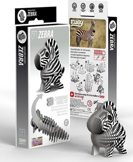 Picture of Fat Brain Toys Zebra Eugy. Eko* Ukadanka 3D