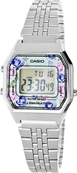 Изображение Zegarek Casio Zegarek Damski CASIO Collection Retro LA680WA-2CDF