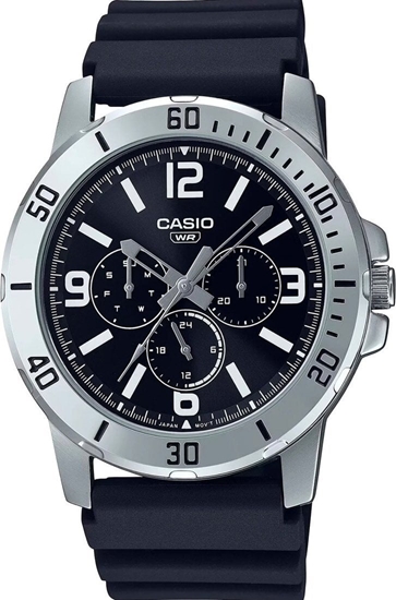 Изображение Zegarek Casio Zegarek marki Casio model MTP-VD300 kolor Czarny. Akcesoria mski. Sezon: Cay rok NoSize
