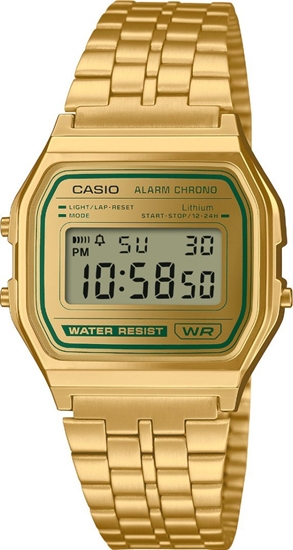 Изображение Zegarek damski Casio A158WEGV-9AEF zoty