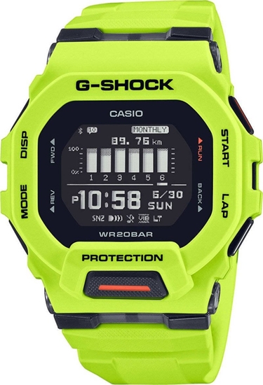 Изображение Zegarek G-SHOCK Zegarek Casio G-Shock G-SQUAD GBD-200-9ER z krokomierzem