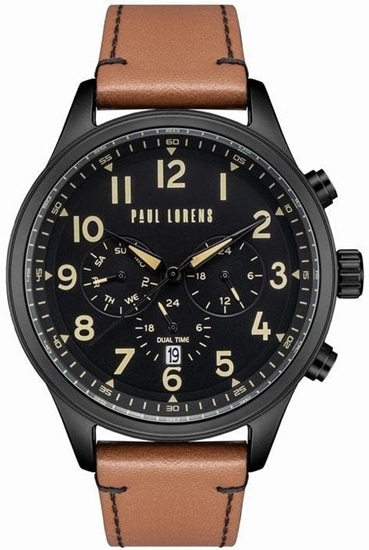 Picture of Zegarek Mski PAUL LORENS PL20011A-1B3+ BOX