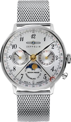 Изображение Zegarek Zeppelin LZ129 Hindenburg 7037M-1 Quarz Srebrny (259537)