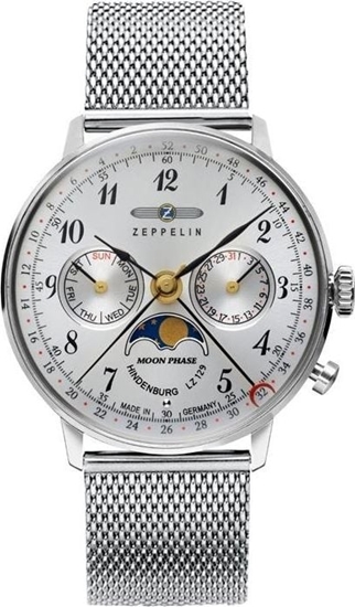 Picture of Zegarek Zeppelin LZ129 Hindenburg 7037M-1 Quarz Srebrny (259537)