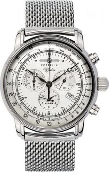 Изображение Zegarek Zeppelin Zegarek Zeppelin 100 Jahre 7680M-1 Quarz srebrny