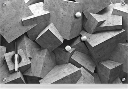 Изображение Zeller Szklana tablica do notatek , 40x60cm