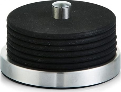 Изображение Zeller Zeller, 7-czciowy zestaw silikonowych podkadek ze stojakiem, czarny