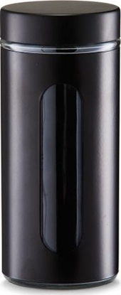 Изображение Zeller Zeller, Metalowy, okrgy pojemnik, 1200 ml, kol. czarny