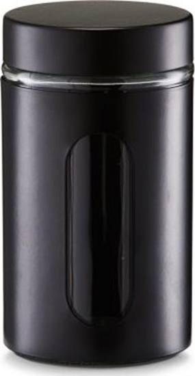 Изображение Zeller Zeller, Metalowy, okrgy pojemnik, 900 ml, kol. czarny