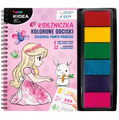 Picture of ZEST KREAT KOLOROWE ODCISKI KSIEZNICZ FARBY KIDE