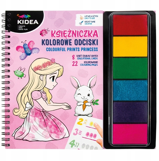 Picture of ZEST KREAT KOLOROWE ODCISKI KSIEZNICZ FARBY KIDE