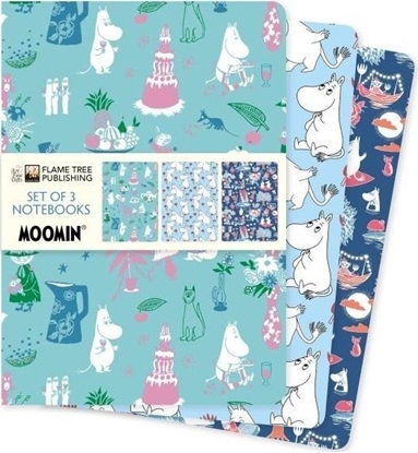 Attēls no Zestaw 3 notatników A5 Muminki