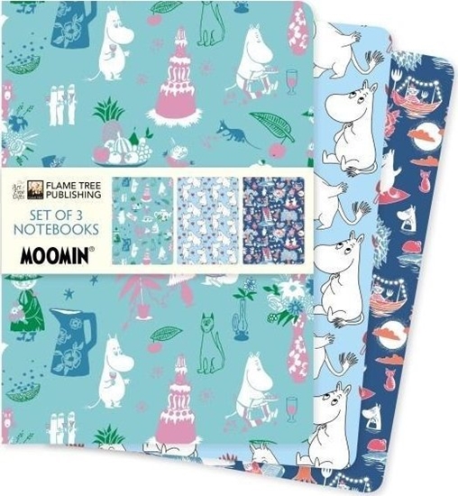 Picture of Zestaw 3 notatników A5 Muminki