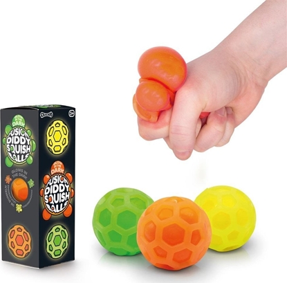 Attēls no Zestaw 3 pieczek antystresowych gniotek w siatce