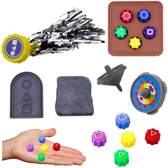 Picture of Zestaw 4 Gier Squid Game Tradycyjne Koreaskie Gry Koci Bczek LEAN TOYS