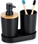 Picture of ZESTAW AZIENKOWY DOZOWNIK MYDA I KUBEK 567019 czarny