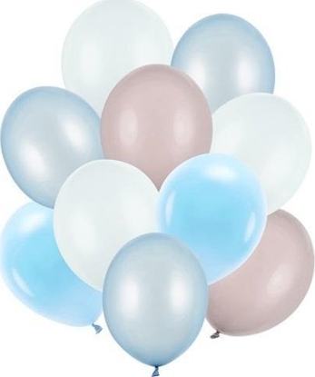 Attēls no Zestaw balonów lateksowych 10szt mix