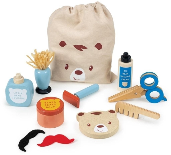 Picture of Zestaw barberski drewniany