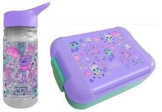 Изображение Zestaw bidon + niadaniówka Gabby Dollhouse ASTRA