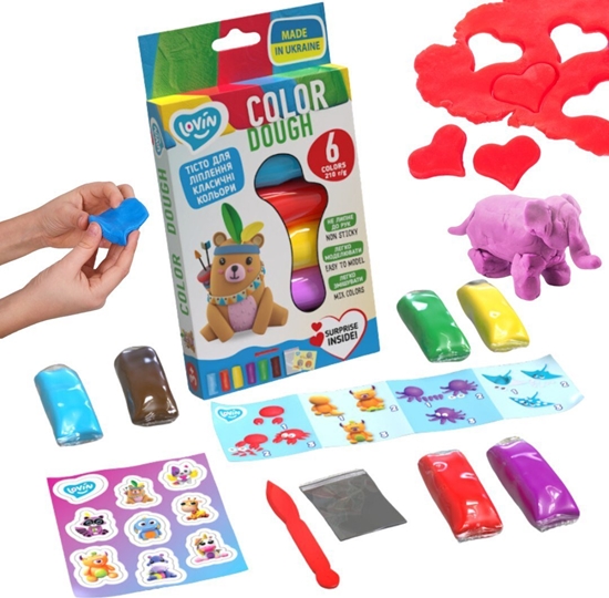 Picture of Zestaw ciastoliny 6 kolorów 41175