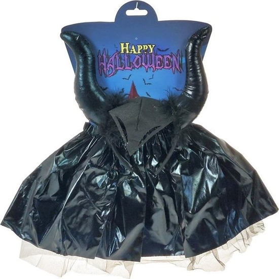 Изображение Zestaw czarownicy spódnica rogi