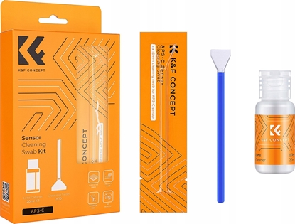 Picture of Zestaw czyszczcy K&F Concept do matryc APS-C Sensor Cleaning Swab Kit