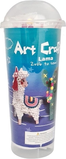 Изображение Zestaw DIY w kubeczki. Lama