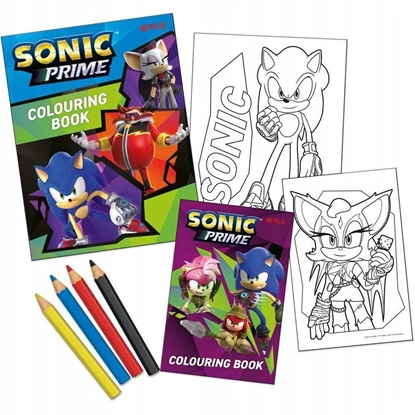Attēls no Kids Euroswan Zestaw do kolorowania Sonic SN00015
