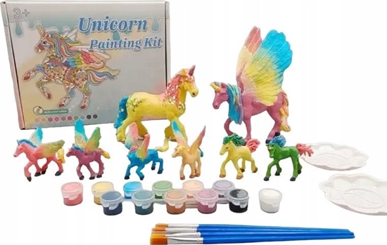 Picture of Zestaw do Malowania Figurki JednoroÅ¼ca dla dzieci 4 lata+
