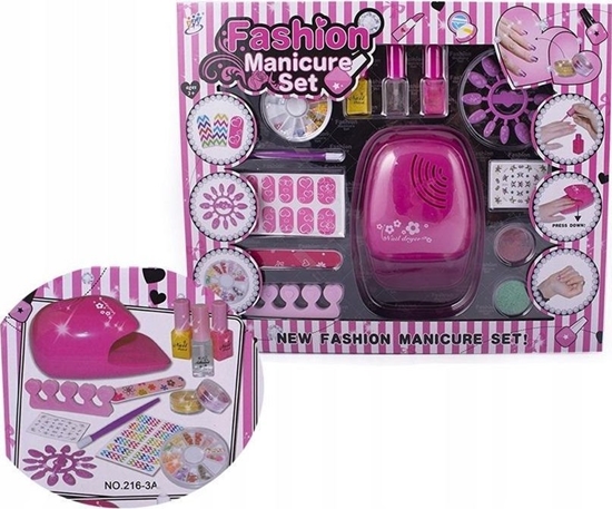 Изображение Zestaw do paznokci lampa + akcesoria