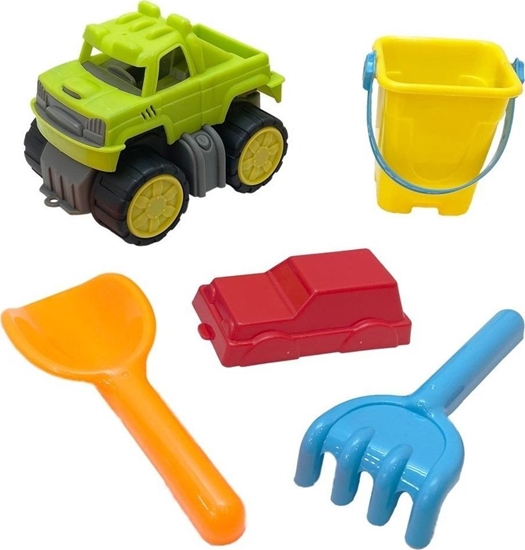 Изображение Zestaw do piasku + autko