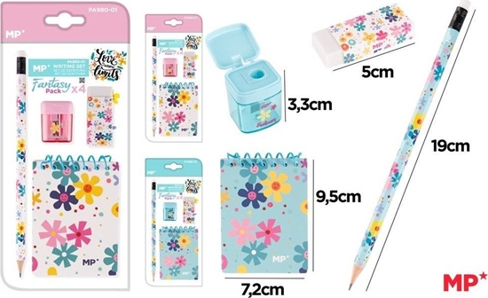 Picture of Zestaw do pisania - kwiaty