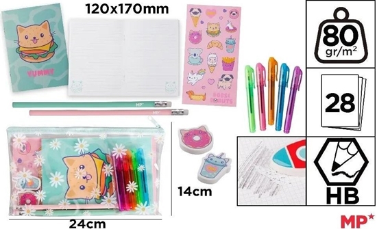 Picture of Zestaw do pisania kotek jedzonko