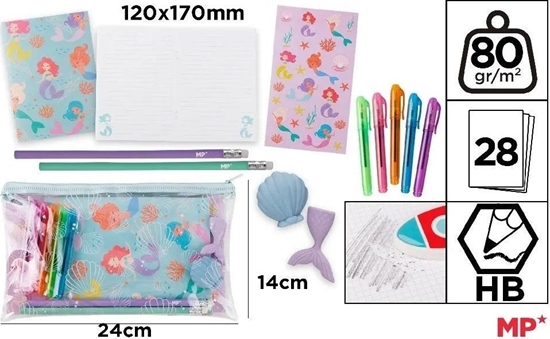 Picture of Zestaw do pisania syrenka