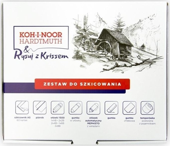 Picture of Zestaw do szkicowania Rysuj z Krissem