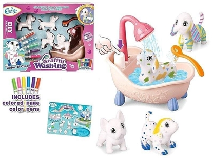 Picture of Zestaw do wielokrotnego kolorowania psów