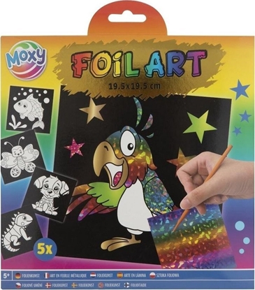 Picture of Zestaw do wyklejania Papuga 5 arkuszy