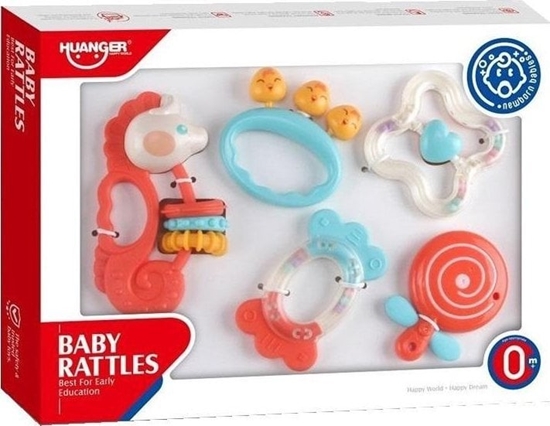 Picture of Zestaw duych grzechotek 5el