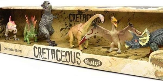 Изображение Zestaw figurek dinozaurów 6 sztuk