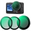 Attēls no Zestaw Filtrów 3w1 Pl + Nd2-32 + Black Diffusion 1/4 Do Dji Osmo Action 3 4 5 Pro / Sku.2360
