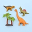 Picture of Zestaw gumki do cierania puzzle Dinosaurs 2