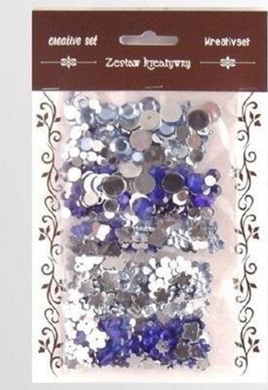 Picture of Zestaw kamyczków niebieskich 35g