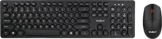 Picture of Zestaw klawiatura i mysz bezprzewodowa Rebel WS400