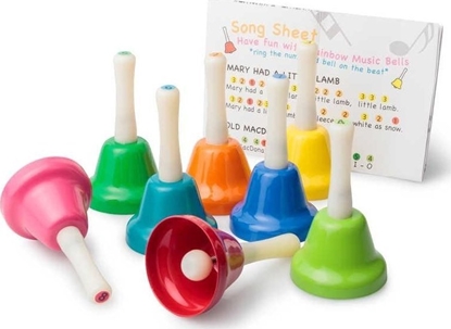 Picture of Zestaw kolorowych dzwoneczków do grania