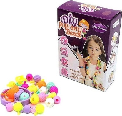 Изображение Zestaw koralików do nawlekania 29el