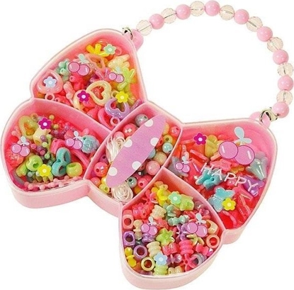 Изображение Zestaw koralików do nawlekania w kuferku