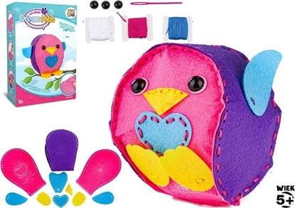 Изображение Zestaw kreatywny do szycia Ptaszek