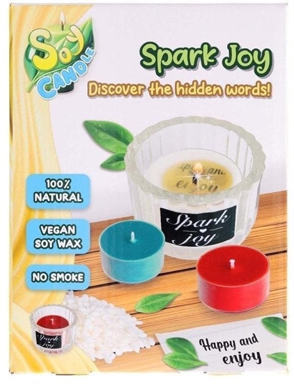 Picture of Zestaw kreatywny Stwórz Swoj wiece Spark Joy