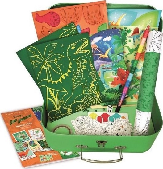 Picture of Zestaw kreatywny XL Walizka dinozaury